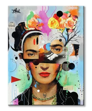 Kahlo Anaylitica - obraz na płótnie