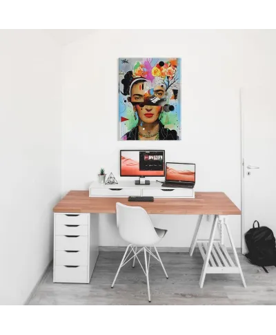 Kahlo Anaylitica - obraz na płótnie