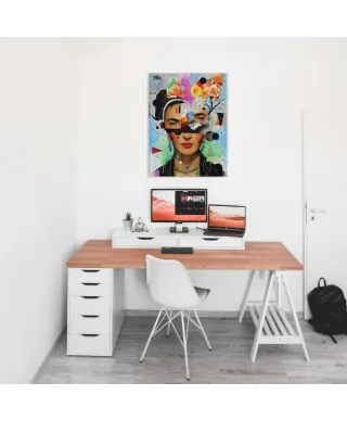 Kahlo Anaylitica - obraz na płótnie