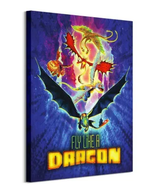 Jak wytresować smoka Fly Like A Dragon - obraz na płótnie