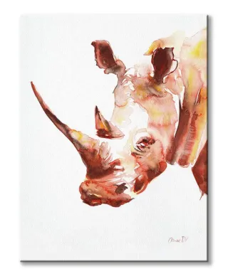 Nosorożec - obraz na płótnie