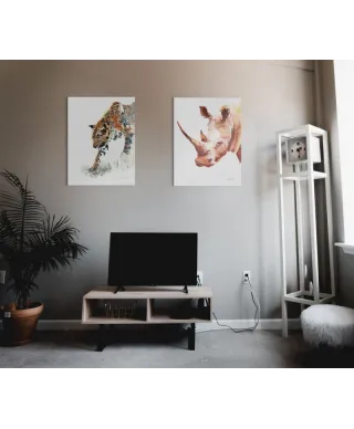 Nosorożec - obraz na płótnie