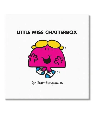 Little Miss Chatterbox - obraz na płótnie