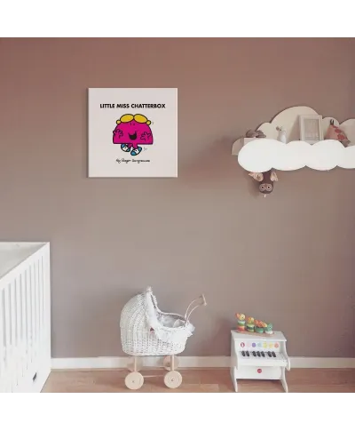 Little Miss Chatterbox - obraz na płótnie
