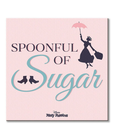 Mary Poppins Spoonful of Sugar - obraz na płótnie