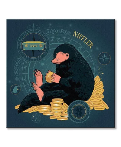 Fantastyczne zwierzęta: Zbrodnie Grindelwalda Niffler - obraz na płótnie