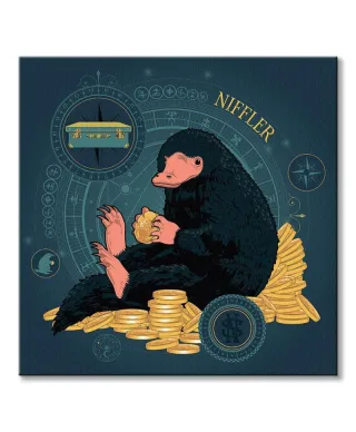 Fantastyczne zwierzęta: Zbrodnie Grindelwalda Niffler - obraz na płótnie