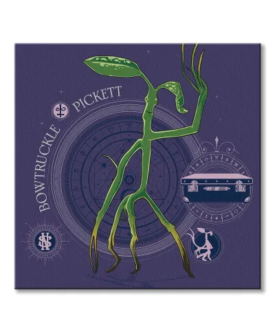 Fantastyczne zwierzęta: Zbrodnie Grindelwalda Bowtruckle Pickett - obraz na płótnie