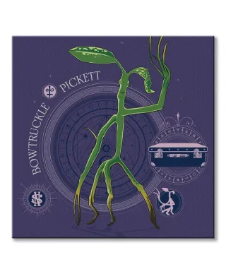 Fantastyczne zwierzęta: Zbrodnie Grindelwalda Bowtruckle Pickett - obraz na płótnie