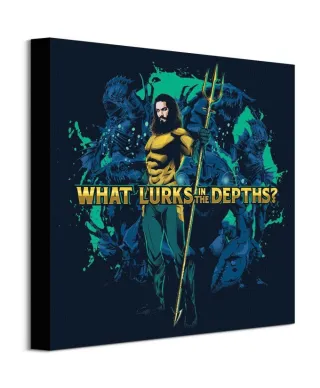 Aquaman What Lurks in the Depths - obraz na płótnie