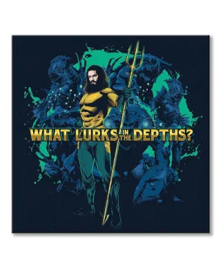 Aquaman What Lurks in the Depths - obraz na płótnie