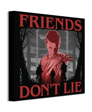 Stranger Things Friends Don't Lie - obraz na płótnie
