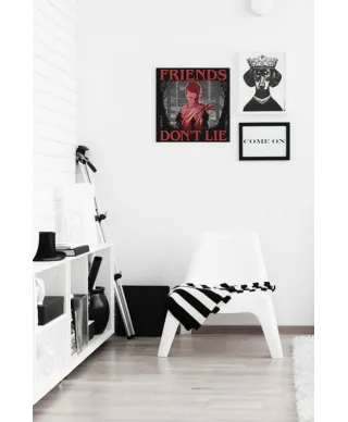 Stranger Things Friends Don't Lie - obraz na płótnie