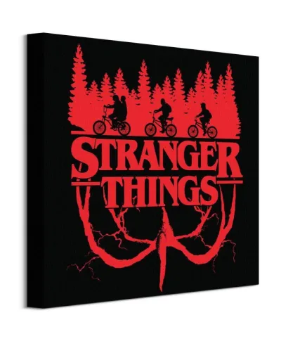 Stranger Things Logo Flip - obraz na płótnie