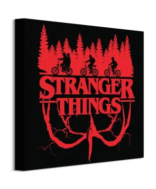 Stranger Things Logo Flip - obraz na płótnie