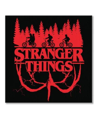 Stranger Things Logo Flip - obraz na płótnie