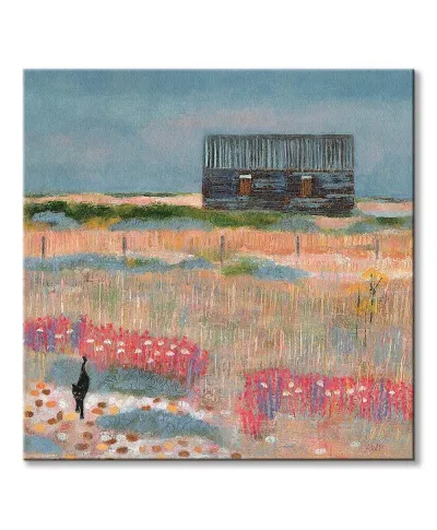 Seaside Stroll - obraz na płótnie