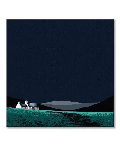 Distant Hills - obraz na płótnie