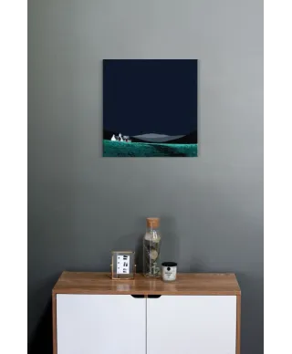 Distant Hills - obraz na płótnie