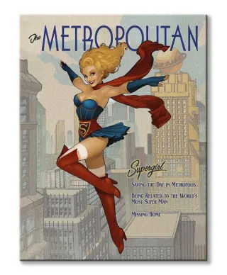 DC Comics Supergirl - obraz na płótnie