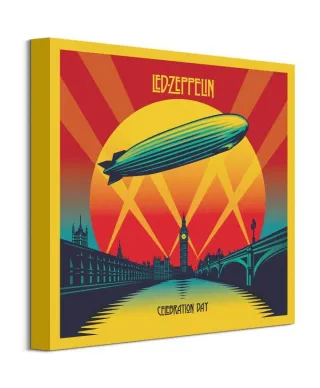 Led Zeppelin Celebration Day - obraz na płótnie