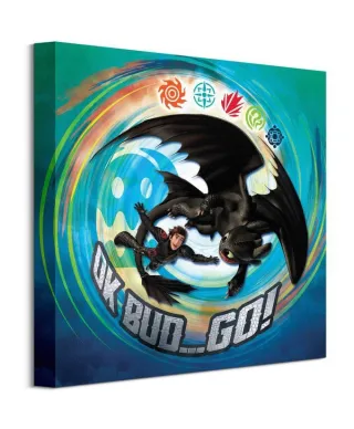 Jak wytresować smoka Friends In Flight - obraz na płótnie