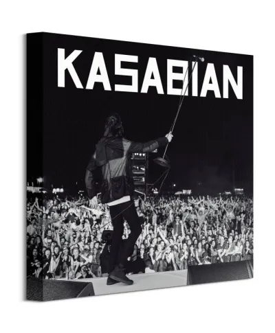 Kasabian Live - obraz na płótnie