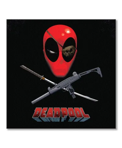 Deadpool Eye Patch - obraz na płótnie