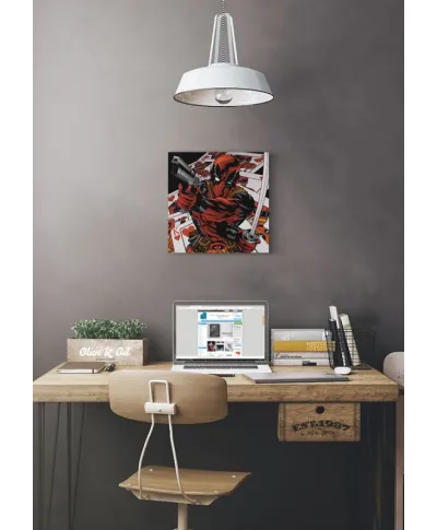 Deadpool Cards - obraz na płótnie