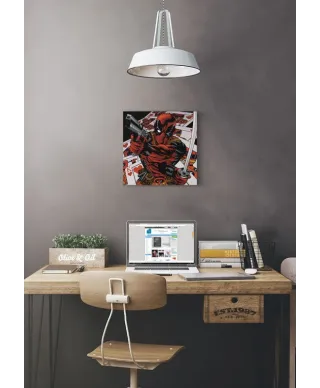 Deadpool Cards - obraz na płótnie