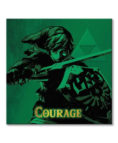 The Legend Of Zelda Courage - obraz na płótnie