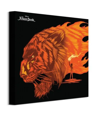 Księga dżungli Shere Khan - obraz na płótnie