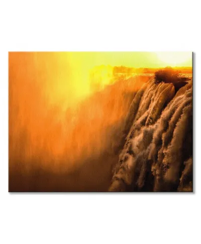 Steamy Falls - obraz na płótnie