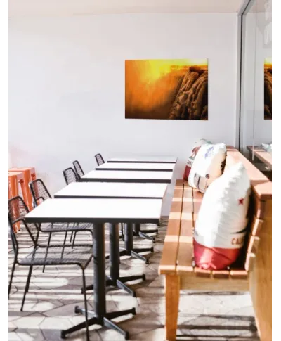 Steamy Falls - obraz na płótnie