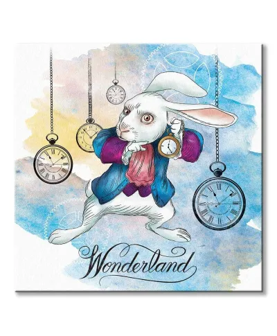 Alicja po drugiej stronie lustra Wonderland - obraz na płótnie