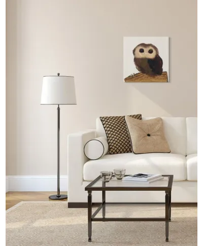 Urocza Sówka - obraz na płótnie