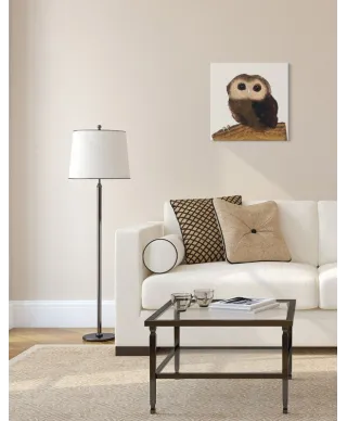 Urocza Sówka - obraz na płótnie