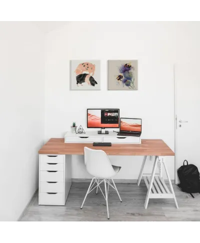 Świnki - obraz na płótnie