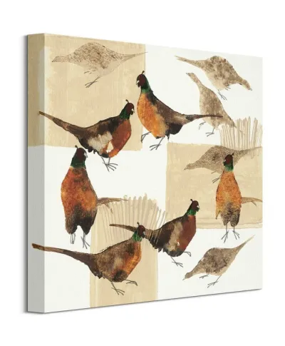 Bażanty - obraz na płótnie