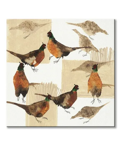 Bażanty - obraz na płótnie