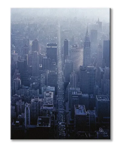 Ulica Nowego Jorku - obraz na płótnie