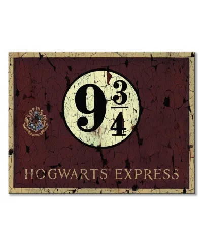 Harry Potter Hogwarts Express 9 3/4 - obraz na płótnie