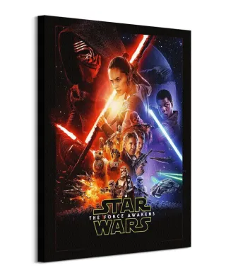 Star Wars The Force Awakens - obraz na płótnie