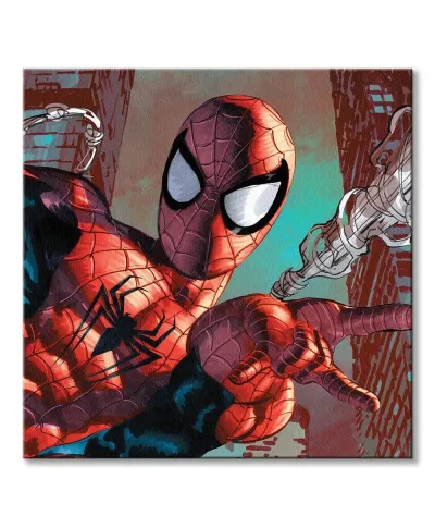 Spider-Man Web Sling Close Up - obraz na płótnie