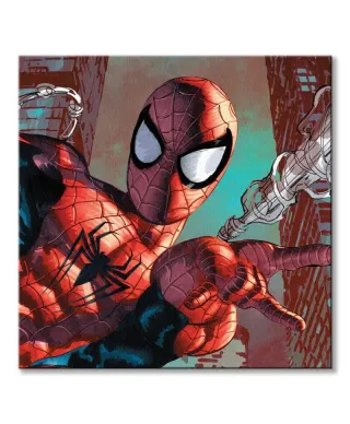 Spider-Man Web Sling Close Up - obraz na płótnie