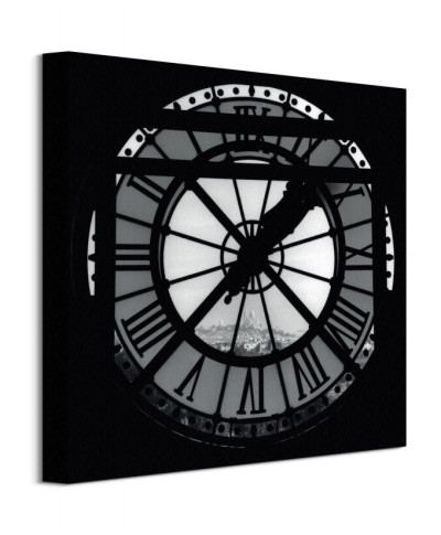 Clock Face, Paris - obraz na płótnie