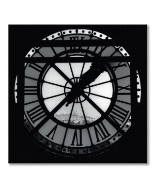 Clock Face, Paris - obraz na płótnie