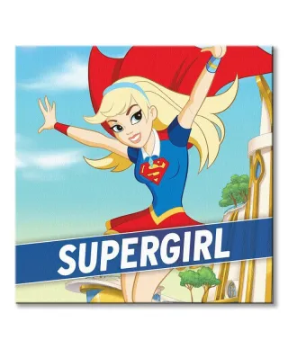 DC Super Hero Girls Supergirl In Flight - obraz na płótnie