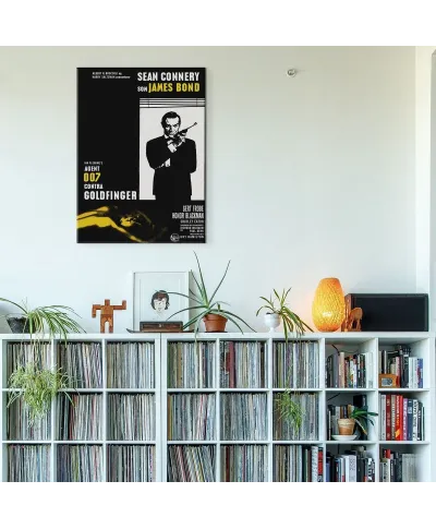 James Bond Goldfinger - obraz na płótnie