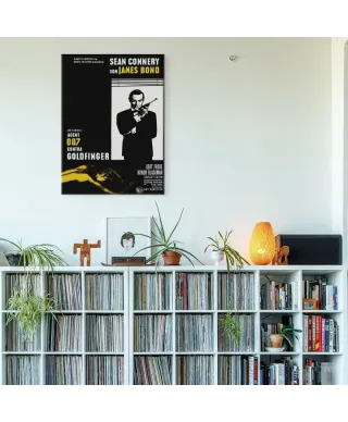 James Bond Goldfinger - obraz na płótnie